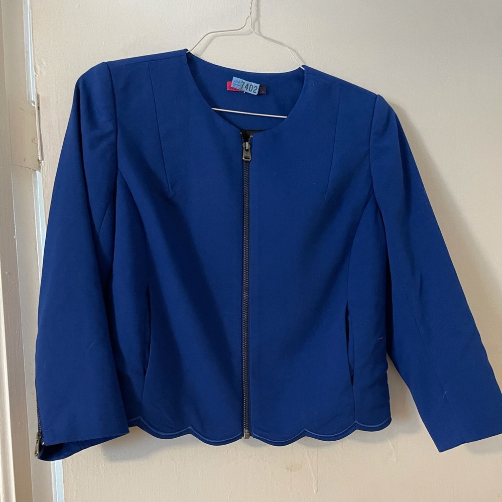 Blue jacket